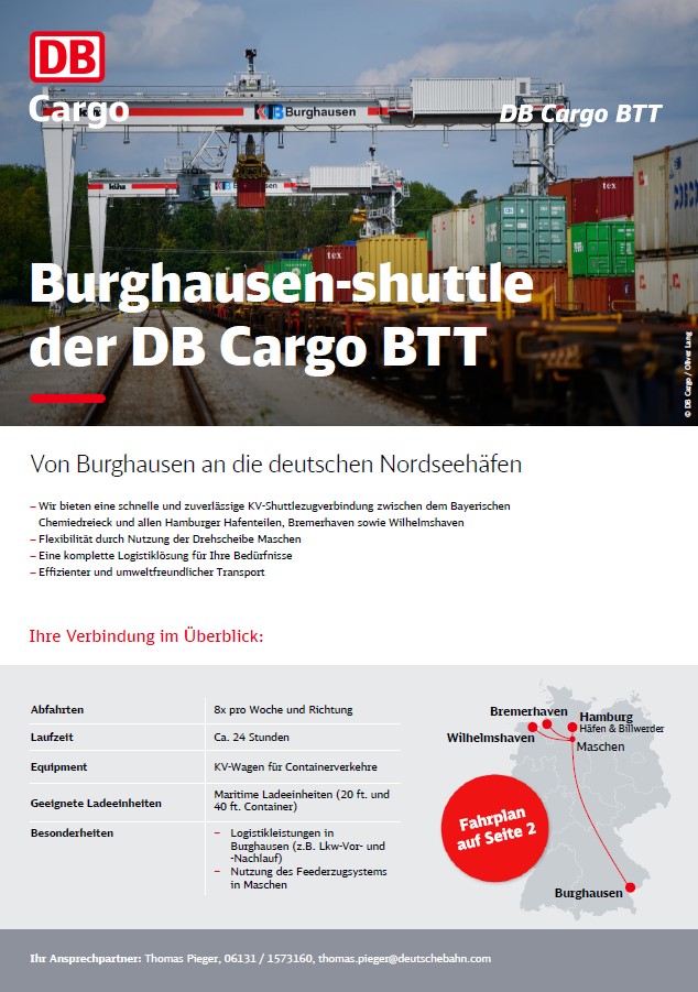 Broschüre Burghausen Shuttle